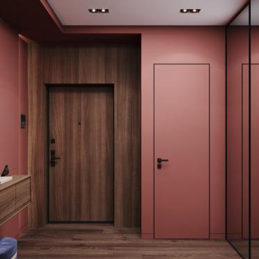 Интерьер прихожей с нишей с подсветкой и с подсветкой  смотреть на Basicdecor