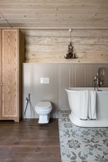 Интерьер ванной  смотреть на Basicdecor
