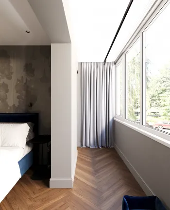 Интерьер спальни  смотреть на Basicdecor