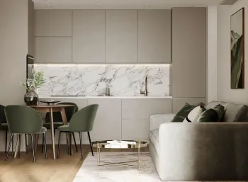 Интерьер кухни  смотреть на Basicdecor