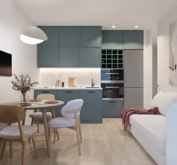 Интерьер кухни  смотреть на Basicdecor