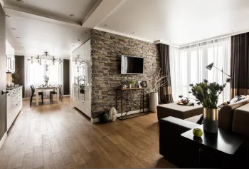 Интерьер гостиной  смотреть на Basicdecor