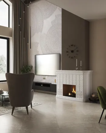Интерьер гостиной  смотреть на Basicdecor