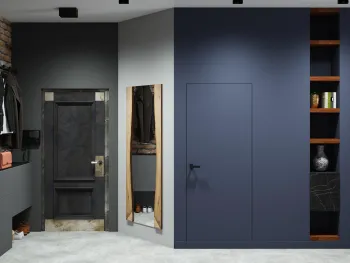 Интерьер прихожей с проходной  смотреть на Basicdecor