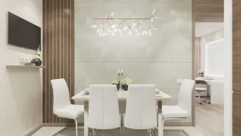 Интерьер столовой в современном стиле смотреть на Basicdecor