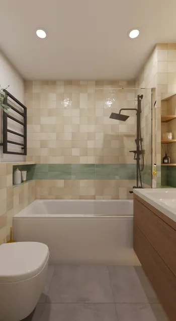 Интерьер ванной в стиле кантри смотреть на Basicdecor