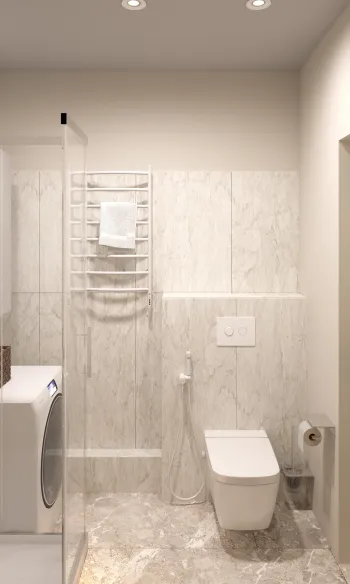Интерьер ванной  смотреть на Basicdecor
