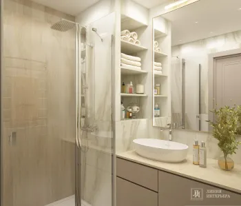 Интерьер ванной  смотреть на Basicdecor