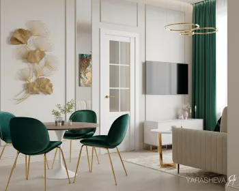 Интерьер кухни с балконом  смотреть на Basicdecor