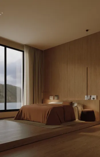 Интерьер спальни  смотреть на Basicdecor