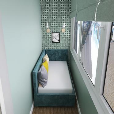 Интерьер с балконом  смотреть на Basicdecor