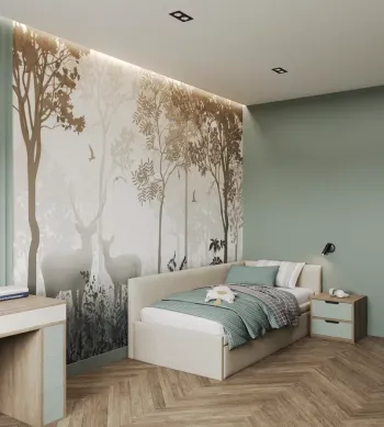 Интерьер спальни  смотреть на Basicdecor