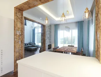 Интерьер c подсветкой в современном стиле смотреть на Basicdecor