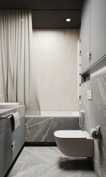Интерьер ванной  смотреть на Basicdecor