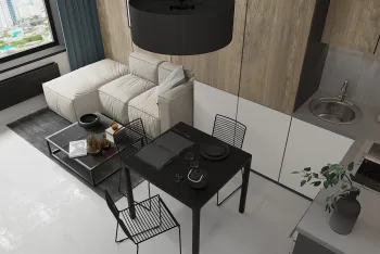 Интерьер гостиной в современном стиле смотреть на Basicdecor