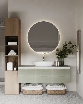 Интерьер ванной  смотреть на Basicdecor