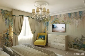 Интерьер спальни в классическом стиле смотреть на Basicdecor