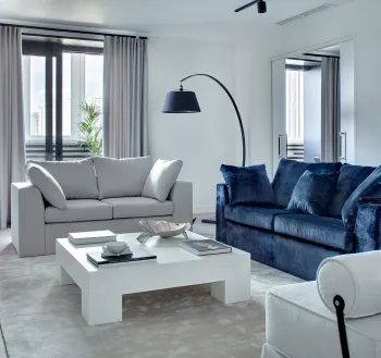 Интерьер гостиной в современном стиле смотреть на Basicdecor