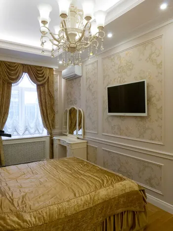 Интерьер спальни в классическом стиле и ампире смотреть на Basicdecor