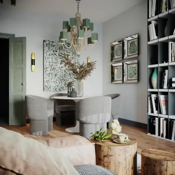 Интерьер спальни  смотреть на Basicdecor