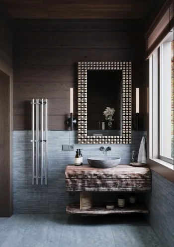 Интерьер ванной  смотреть на Basicdecor