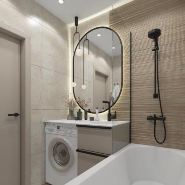 Интерьер ванной  смотреть на Basicdecor