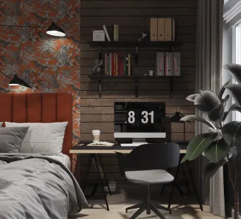 Интерьер спальни  смотреть на Basicdecor