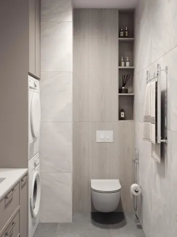 Интерьер ванной  смотреть на Basicdecor
