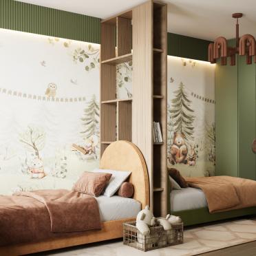 Интерьер детской  смотреть на Basicdecor