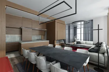 Интерьер столовой  смотреть на Basicdecor