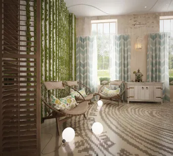 Интерьер в стиле фьюжн смотреть на Basicdecor