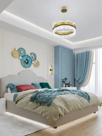 Интерьер спальни  смотреть на Basicdecor