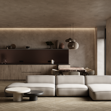 Интерьер гостиной в современном стиле и минимализме смотреть на Basicdecor