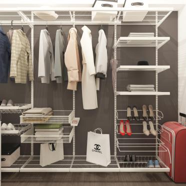 Интерьер гардеробной  смотреть на Basicdecor
