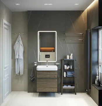 Интерьер ванной  смотреть на Basicdecor