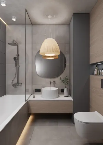 Интерьер ванной  смотреть на Basicdecor