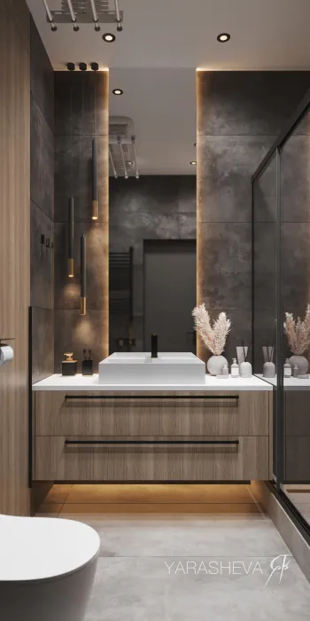 Интерьер ванной  смотреть на Basicdecor
