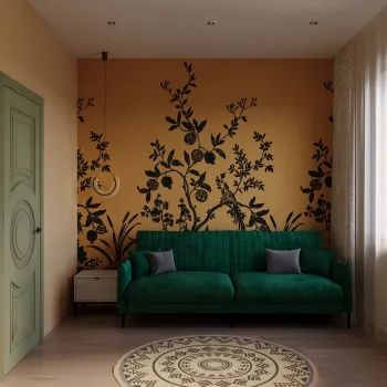 Интерьер спальни  смотреть на Basicdecor