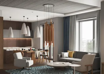 Интерьер гостиной  смотреть на Basicdecor