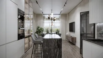 Интерьер столовой  смотреть на Basicdecor