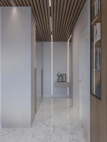 Интерьер cветовыми линиями, подсветкой светодиодной и с подсветкой  смотреть на Basicdecor