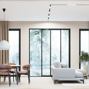 Интерьер гостиной  смотреть на Basicdecor