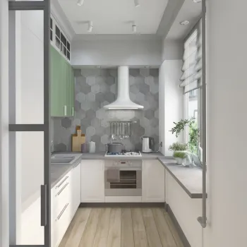 Интерьер кухни в неоклассике смотреть на Basicdecor