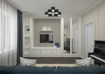 Интерьер гостиной в современном стиле смотреть на Basicdecor