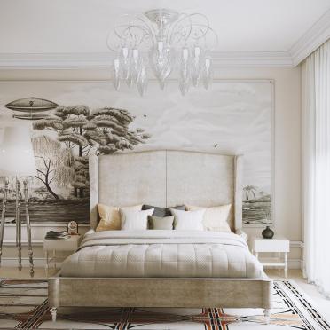 Интерьер спальни  смотреть на Basicdecor