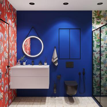 Интерьер ванной  смотреть на Basicdecor