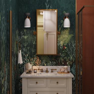 Интерьер ванной  смотреть на Basicdecor