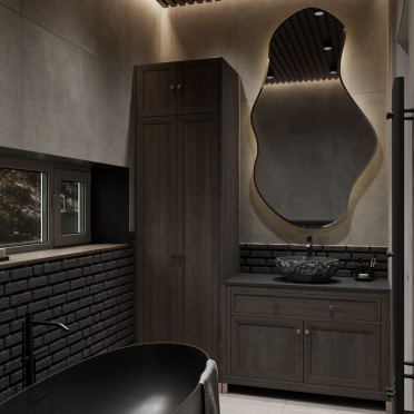 Интерьер ванной  смотреть на Basicdecor