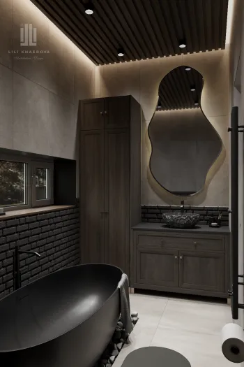 Интерьер ванной  смотреть на Basicdecor
