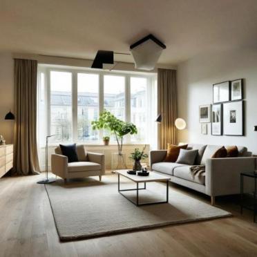 Интерьер гостиной в современном стиле смотреть на Basicdecor